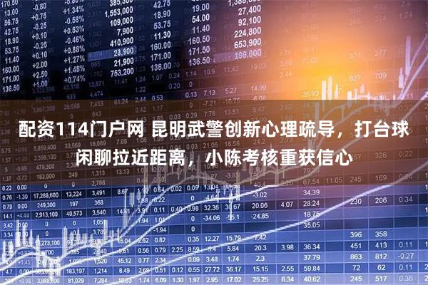 配资114门户网 昆明武警创新心理疏导，打台球闲聊拉近距离，小陈考核重获信心